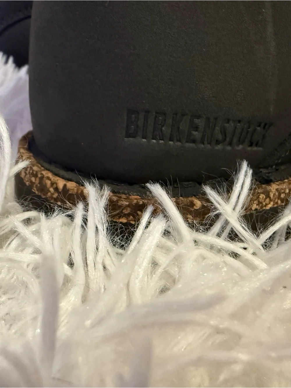 NWOT Women Birkenstock gray Shearling-Lined Lace-Up Boots